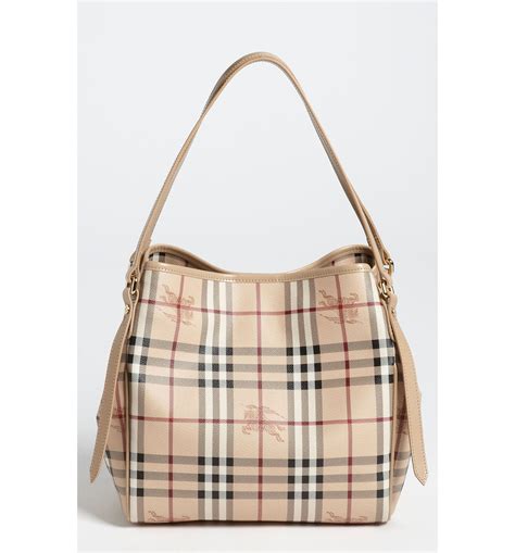 burberry haymarket check tote.